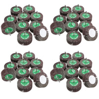 120 Grit 80mm Flap Wheel Disc Abrasive Sanding Pads For Drills Grinders 6mm Shank