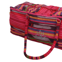 Yoga Pilates Kit Duffle Bag Travel Mat Carrier Blue or Pink Studio Gym Fitness