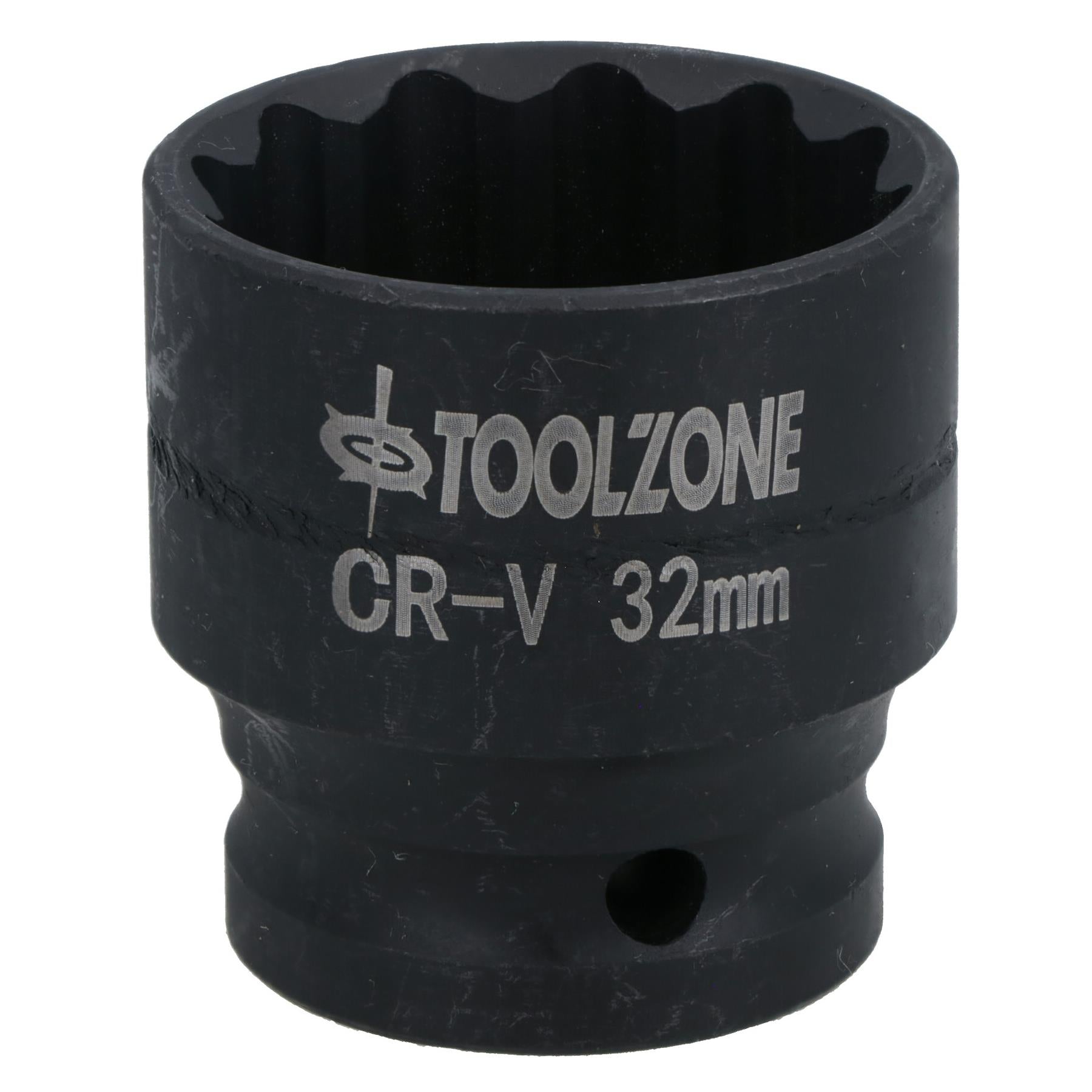 32mm 1/2in. Drive Shallow Metric Impact Impacted Socket 12 Sided Bi-hex