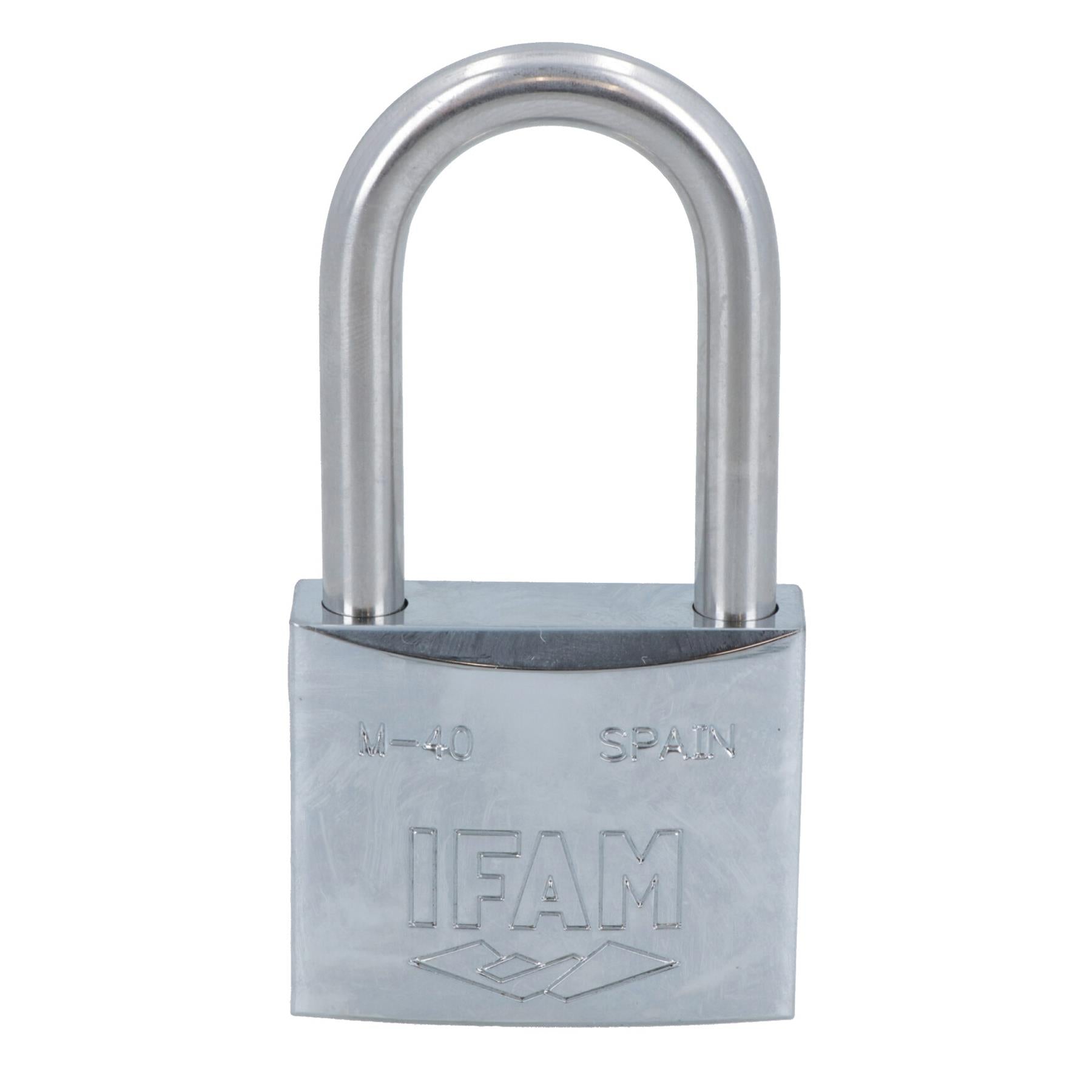 40mm Marine Padlock Stainless Steel Long Shackle Rust Proof Boat Yacht