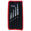 Multi Angle / Multi Jointed Flexi Spline Key Wrench Set 5pc M4 - M10