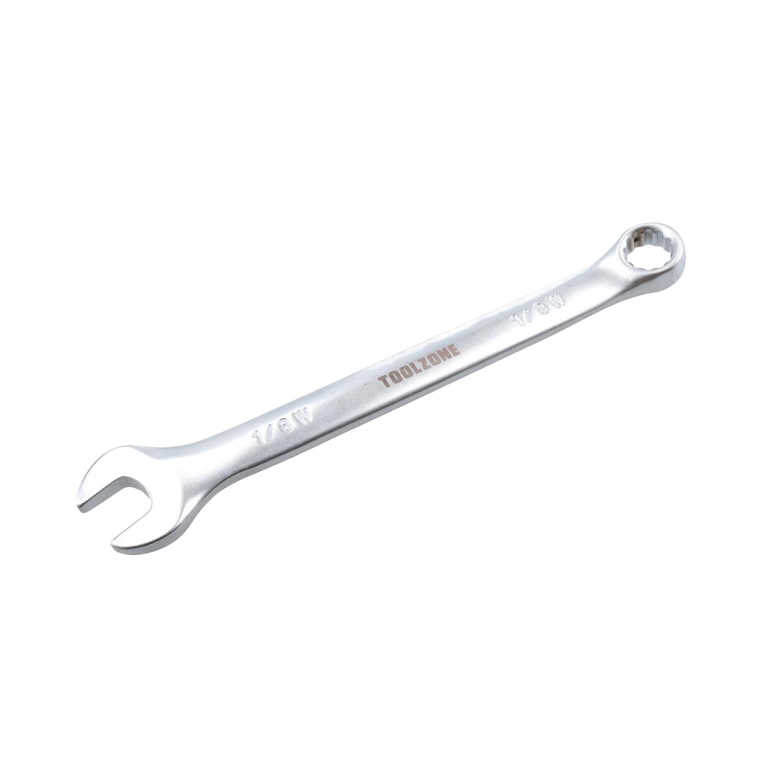 1/8" Whitworth BSW Combination Spanner Chrome Vanadium Steel 130mm Wrench