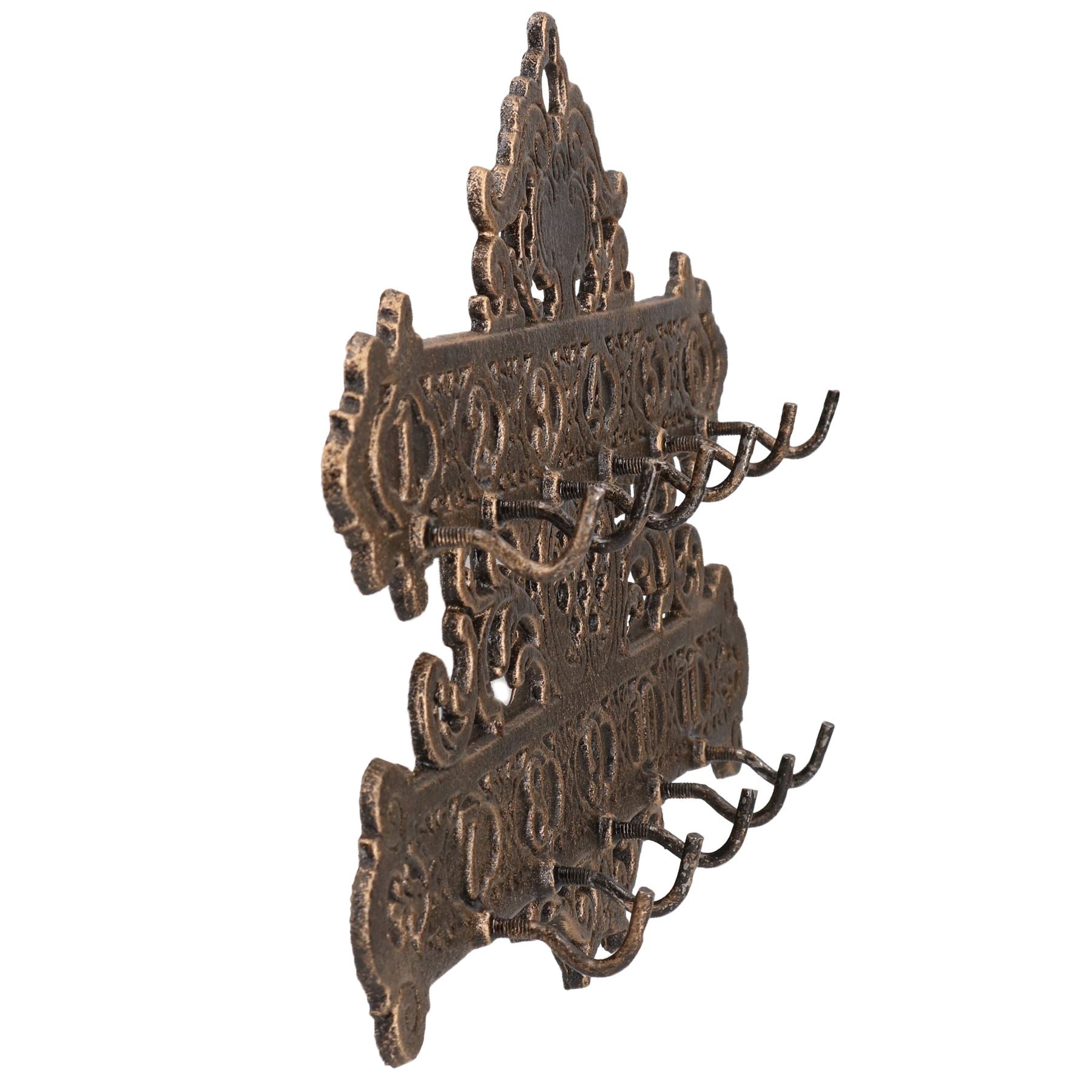 Metal Numbered Key Rack Numbered Key Rack Hook Holder 11 Cast Iron Wall Door Peg Rail Holder S ...