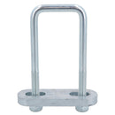 M10 U-Bolt 48mm x 120mm With Plates High Tensile for Boat Trailers