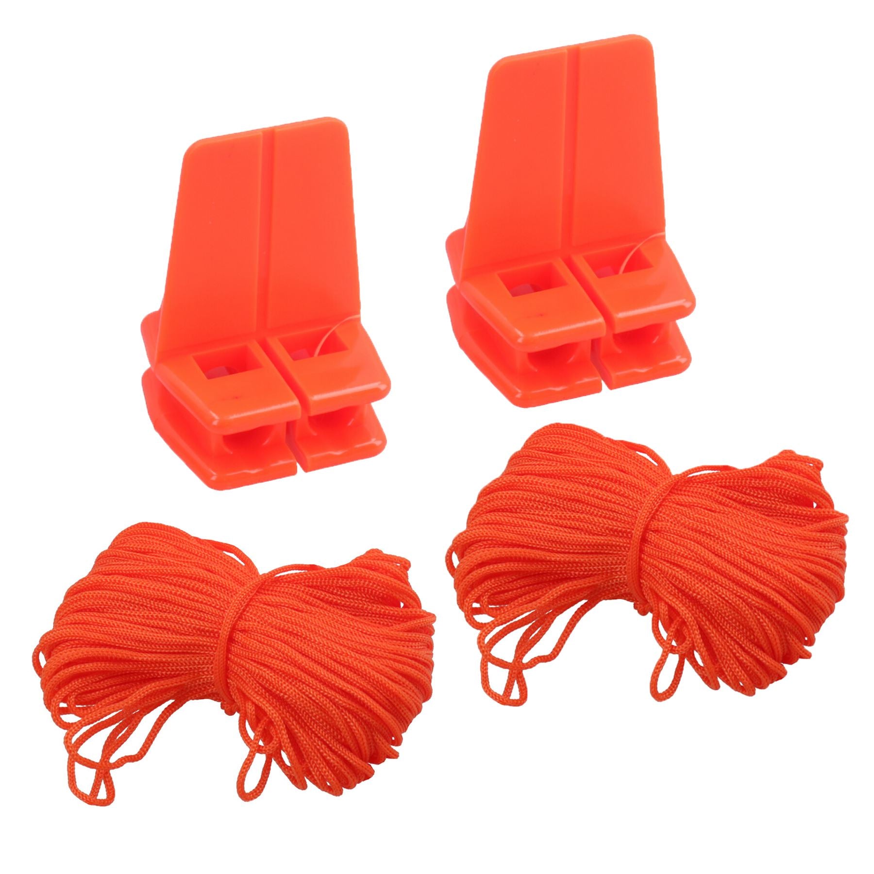 String Line Boards 18 Metres Brick Line String + Plastic Corner Blocks Brick Laying Build ...