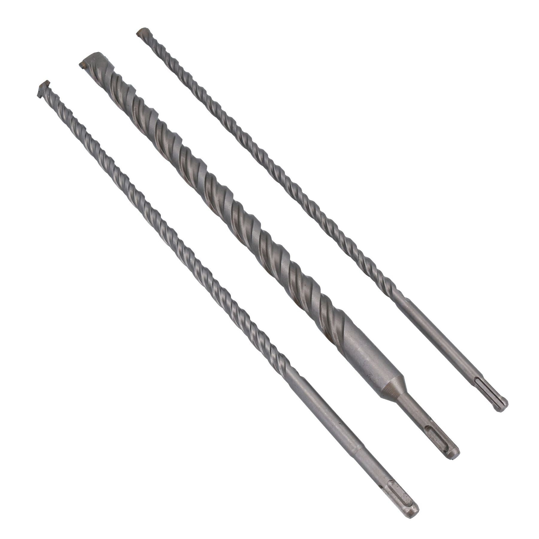 3pc 450mm Long SDS Masonry Metric Drills For Bricks Blocks Concrete 12 - 25mm