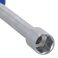 Lot de 7 tournevis à écrous hexagonaux extra longs métriques avec douilles rotatives de 5 à 13 mm à poignée souple