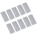 Small Internal Sleeper Straight Support Plate 85mm x 170mm Stainless Steel