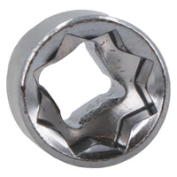 Flacher Steckschlüsselsatz 3/8" und 1/4" Dr. Metrisch und Imperial, 40-teilig, Ratschenschlüssel TE416