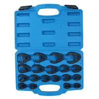 Metric Impact Impacted Crowfeet Crowfoot Spanner Wrench Set 8 – 32mm 19pc
