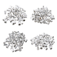 M3 M4 M5 M6 Alu Nut Serts Riveting Threaded Inserts Blindnut Rivnut 200pc