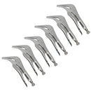 Long Nose Locking Pliers Mole Grips with 45 Degree Angled Head 10 inch