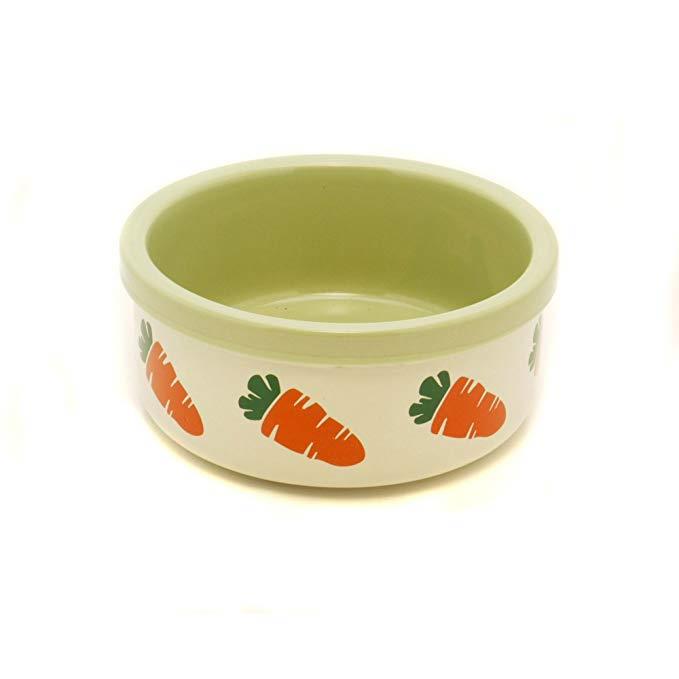 Small Aniamls Pet 5"/12.5cm Ceramics Food Water Bowl Dish - Assorted Colour