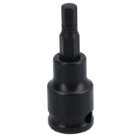 3mm - 10mm x 45mm 3/8in. Drive Short Impact Impacted Allen Hex Key Socket