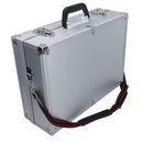 Aluminium Tool Case Box Storage Holder Organiser With Handle + Shoulder Strap