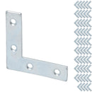 Corner Mending Plates Flat L Shape Fixing Brackets 50mm x 50mm x 10mm