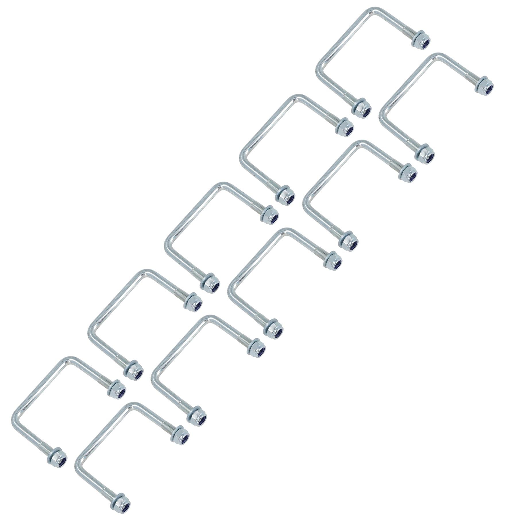 M12 U-Bolt N-Bolt 102mm x 80mm High Tensile for Boat Trailers