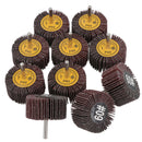 60mm 60 Grit Abrasive Flap Wheel Discs Sanding Rust Removal 6mm Shank