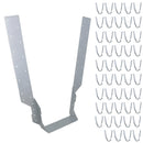 Long Leg Joist Hanger Or I-Beam Fastener Fixing Support Galv 150mm Wide