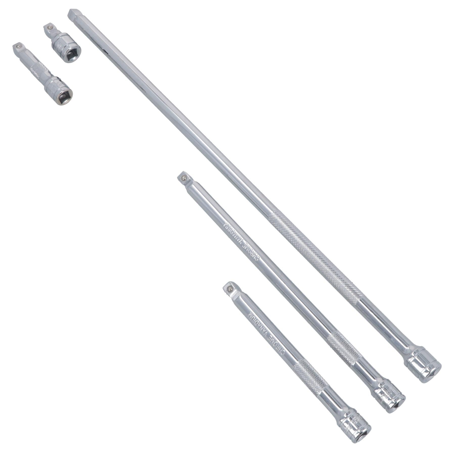 Jeu de 5 rallonges oscillantes pour entraînement 3/8" 38 mm - 450 mm AT616