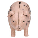 Harrisons Hams Pig Hog Butchers Money Bank Box Cast Iron Coin Change Jar