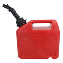 5L Plastic Fuel Jerry Can & Auto Spout Petrol Diesel Storage 5 Litre Made in Italy