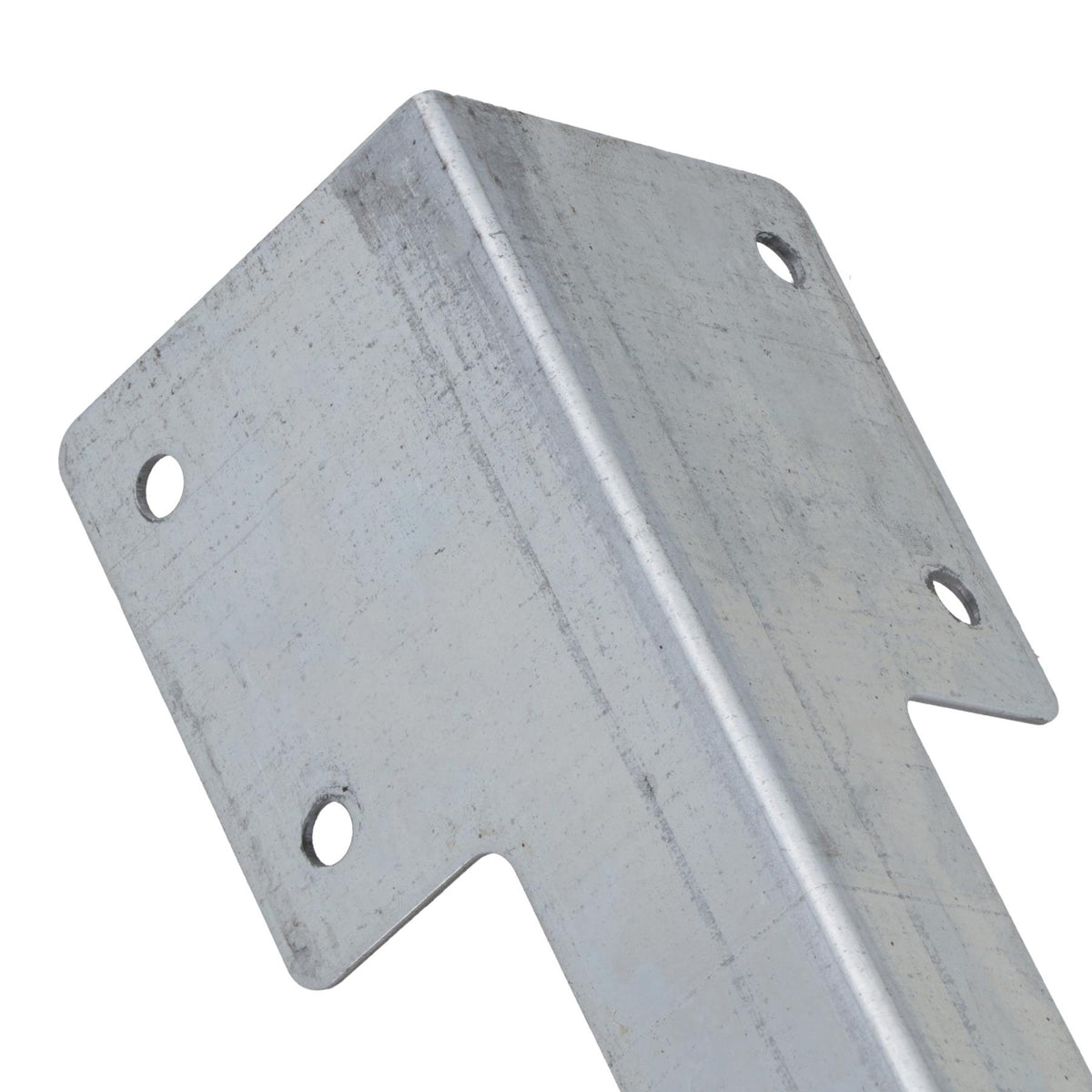 Garden Sleeper Single Corner Support Galvanised Stake Spike 440mm Long