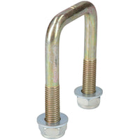 M10 40mm x 70mm U-Bolt N-Bolt for Trailers 1 PAIR with Nuts HIGH TENSILE