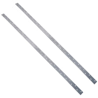 Horizontal Heavy Duty Restraint Strap 1000mm Length Flat Galvanised