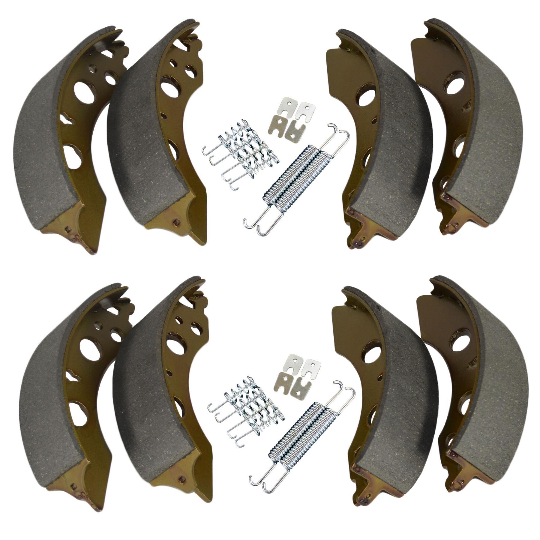 200 x 50mm ALKO Type Trailer Brake Shoes For 4 x Brake Drums Twin Axle