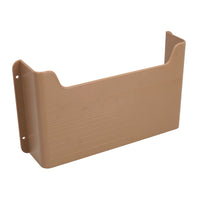 Pochette de rangement en plastique beige pour porte de placard de conversion de camping-car