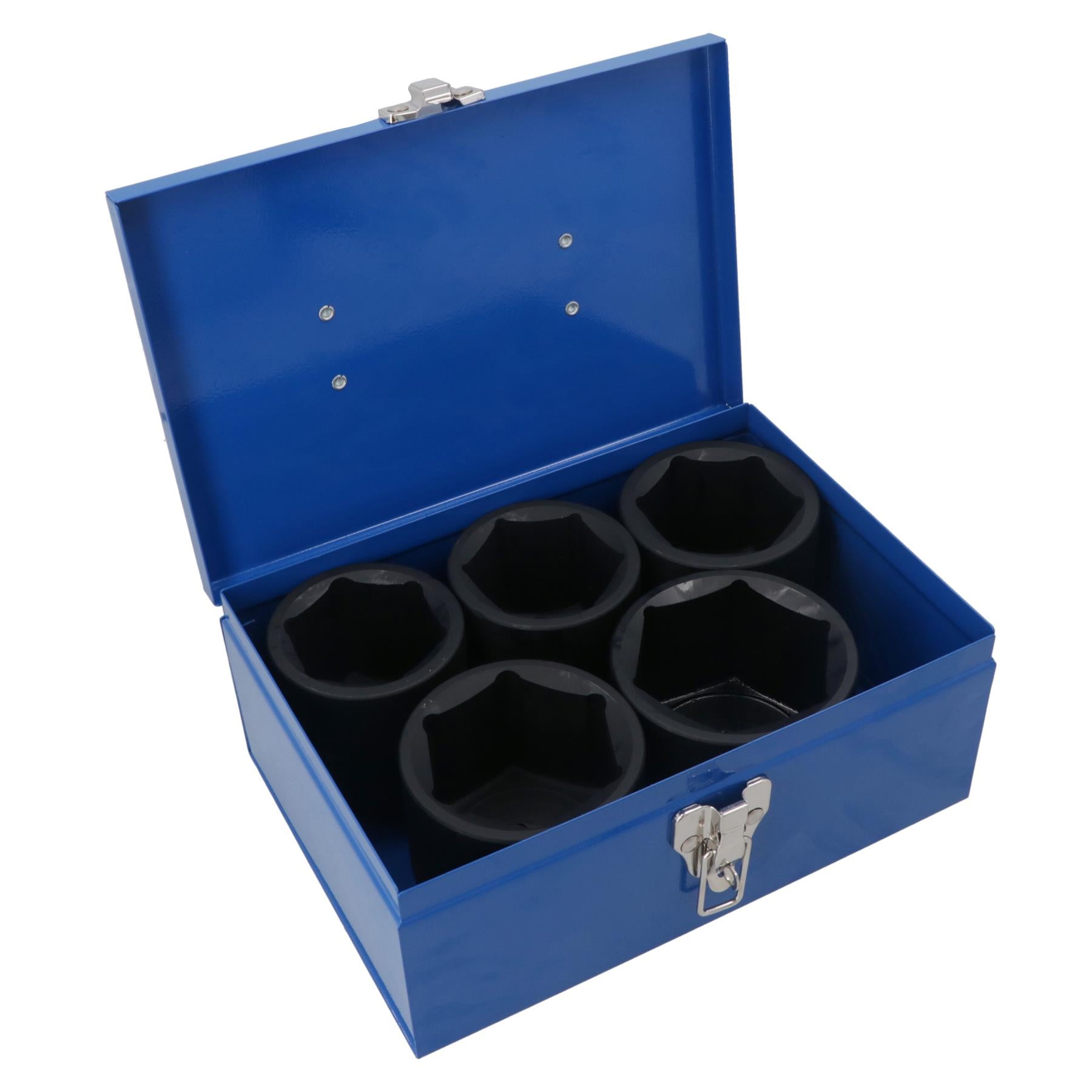 Jeu de 5 douilles hexagonales simples à six pans creux métriques à entraînement 3/4" 55 mm – 70 mm