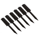 Garden Double Sleeper Straight Support Spike Stake Powder Coated 670mm