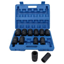 3/4” Drive Air Impact Wrench Gun 1800 Nm + 12 Sockets 24 – 41mm + Extensions