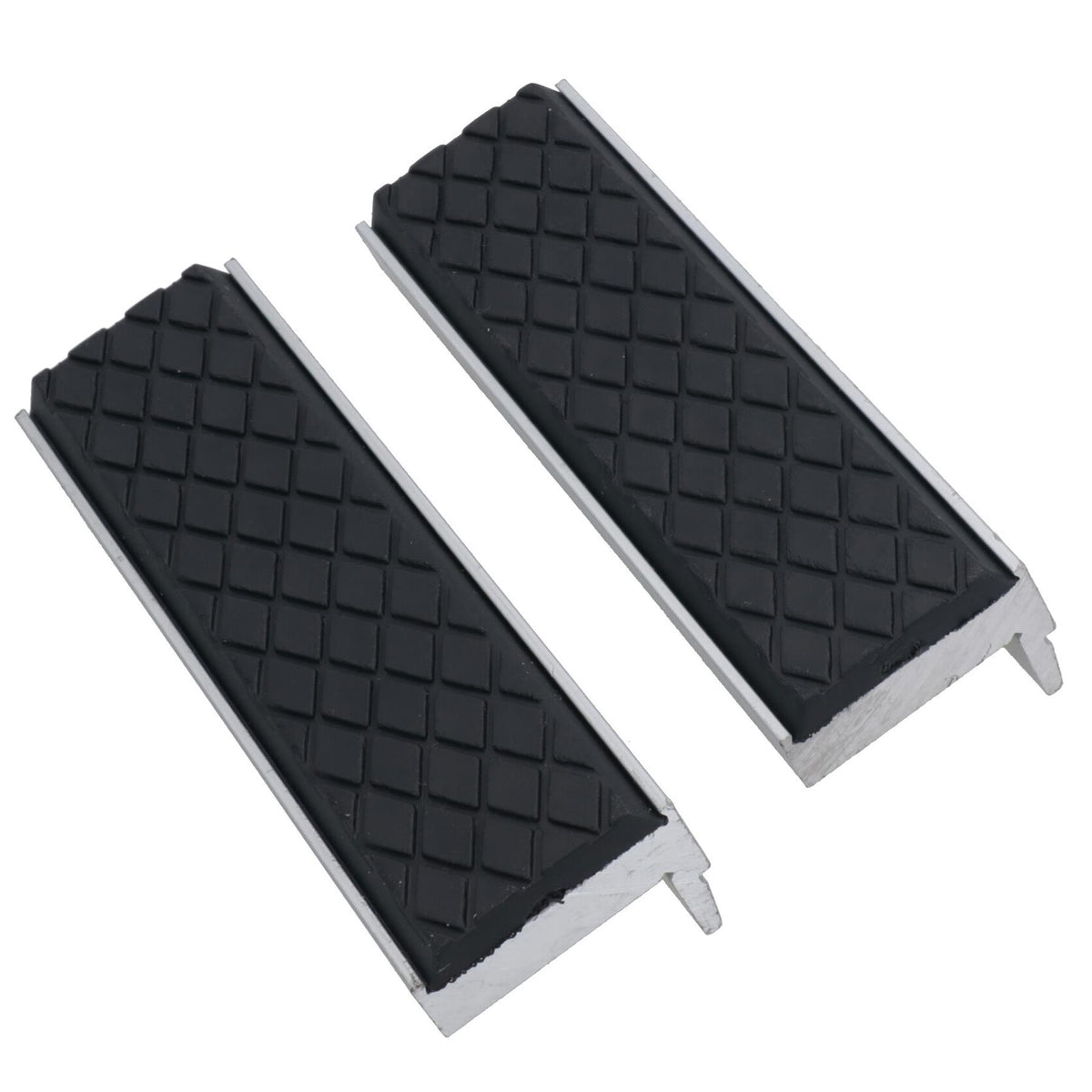 Magnetic Bench or Drill Vice Soft Jaws Engineers Rubber Grips 100mm (4") Sil118