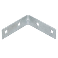 50mm (2in) Corner Brace Bracket Set L Shaped Mending Reinforcing Plate