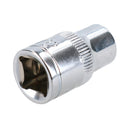11/32" Imperial 6 Point 3/8" Drive Shallow Socket SAE AF Chrome Vanadium Steel