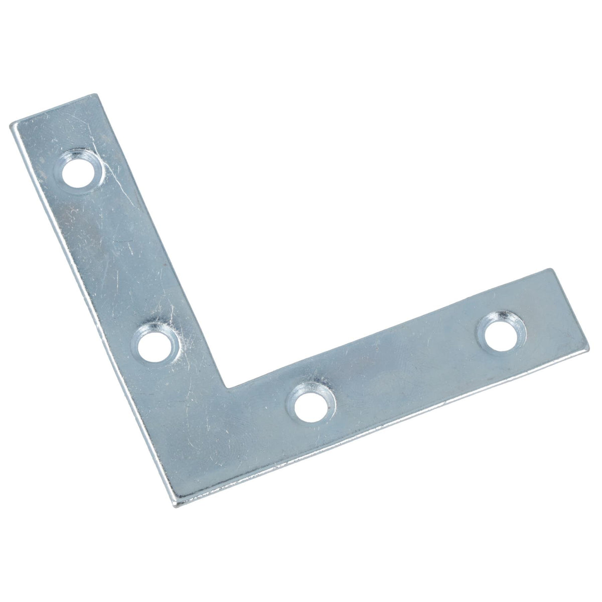 Corner Mending Plates Flat L Shape Fixing Brackets 75mm x 75mm x 12mm