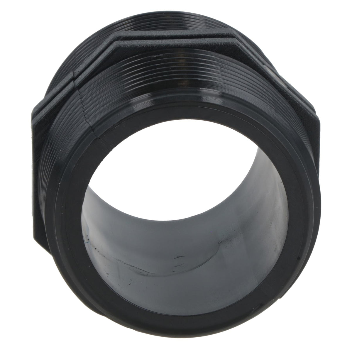 Polypropylene PP Male Nipple Thread Pipe Fitting Sockets 1-1/2in – 1-1/2in BSP