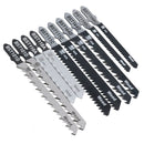 T Shank Fitting Jigsaw Cutting Blades Set For Plastic Wood Metal HCS Blade