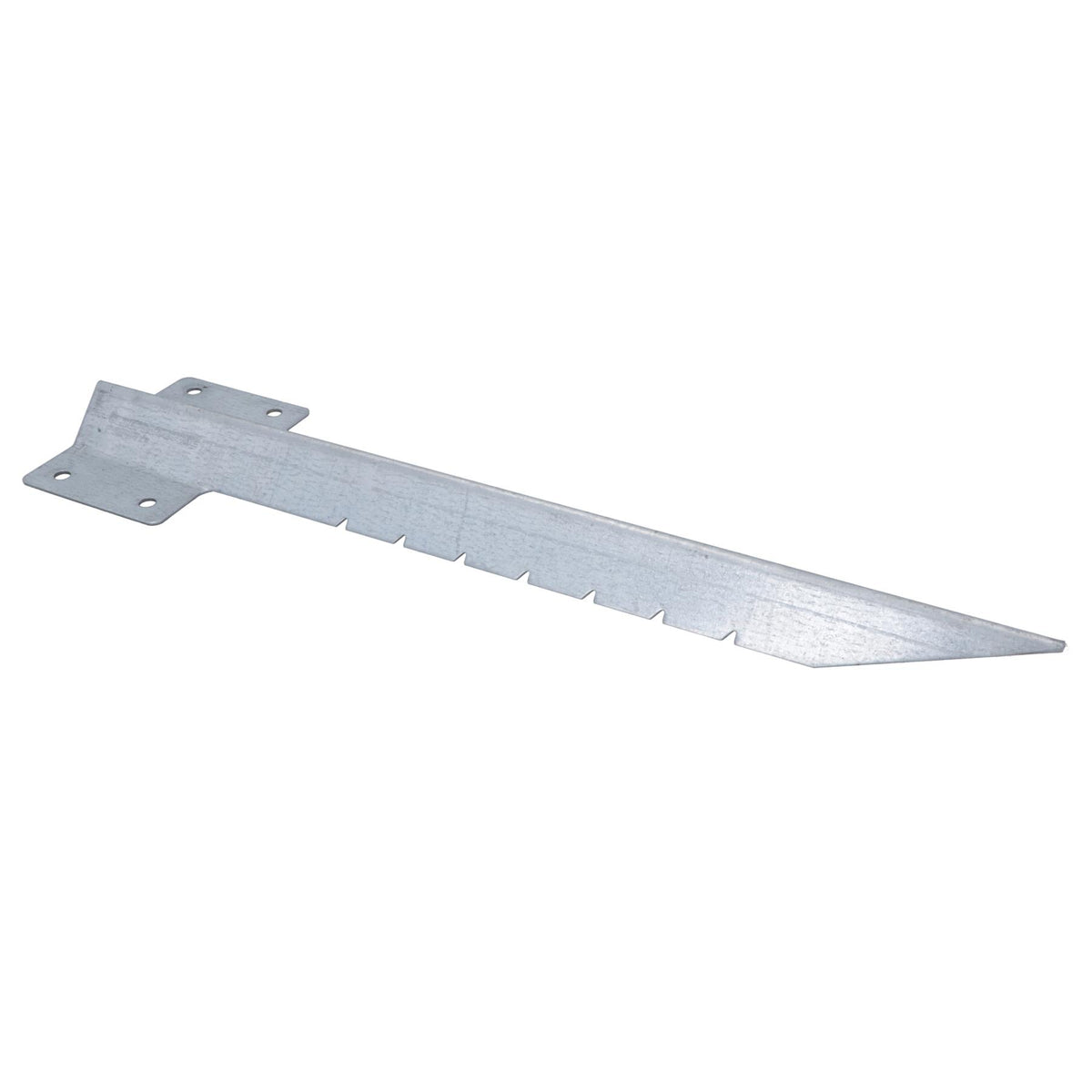 Garden Single Sleeper Straight Support Spike Stake Galvanised 440mm