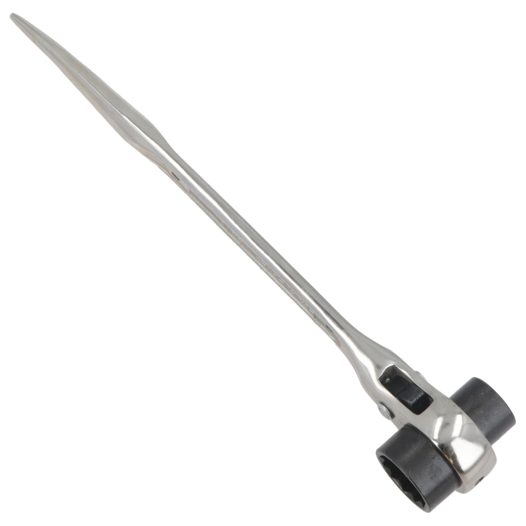 Gerüstschlüssel Ratschen-Podger 2-Wege-Bi-Sechskant-Ratsche 19 mm 24 mm Gerüstbauer