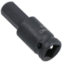 3mm - 10mm x 45mm 3/8in. Drive Short Impact Impacted Allen Hex Key Socket