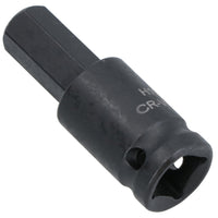 3mm - 10mm x 45mm 3/8in. Drive Short Impact Impacted Allen Hex Key Socket
