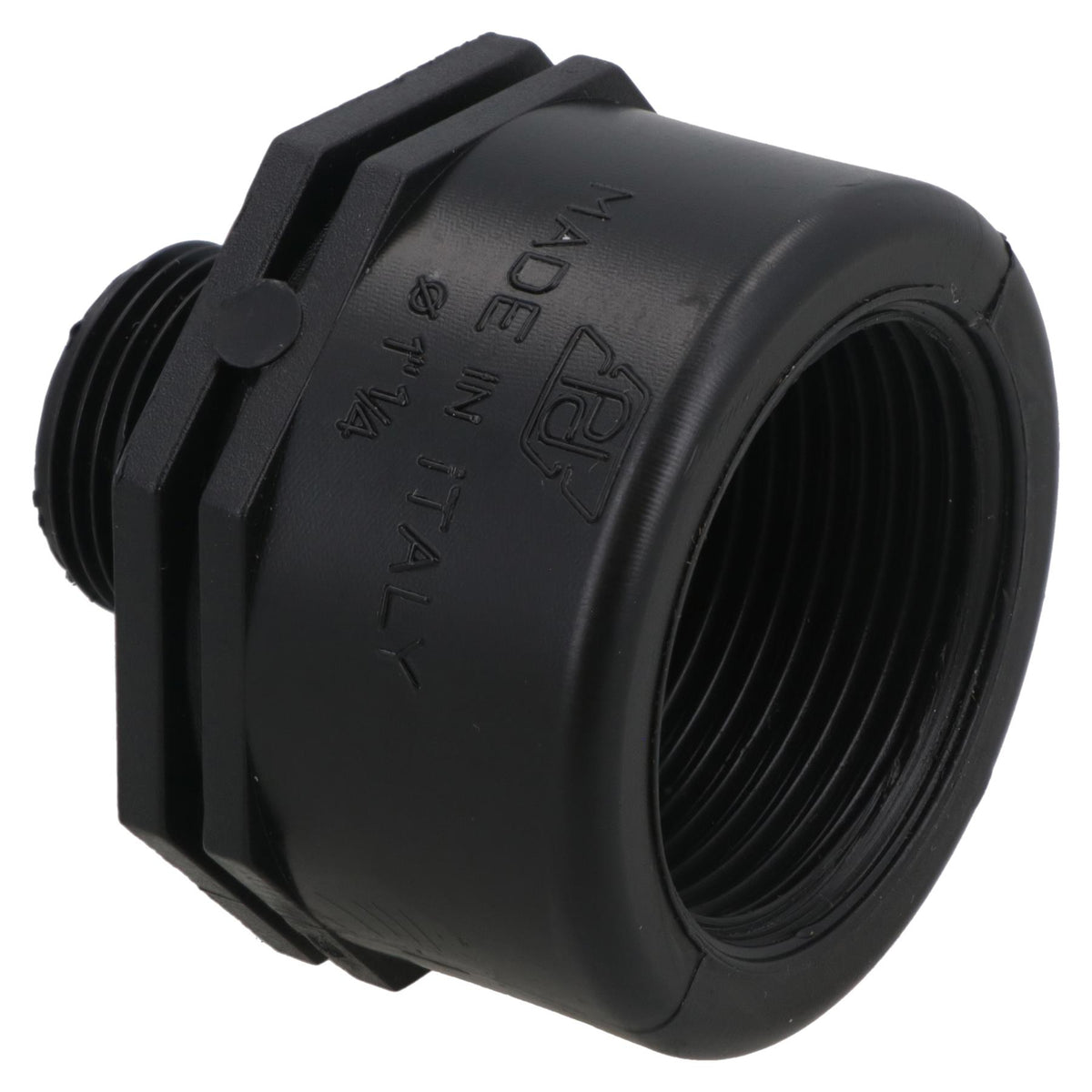 Polypropylene PP Threaded Reducing Socket Female – Male 1-1/4in – 3/4in BSP
