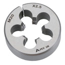 M20 x 2.5mm Metric Split Die Rethreading Thread Cutter Tungsten Steel 50mm