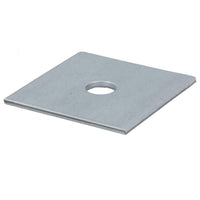 Square Plate Washer M10 50mm x 50mm Galvanised Timber Wood Fastener