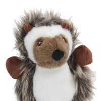 Classic Omer Hedgehog Dog Puppy Play Time Soft Plush Toy With Squeaker