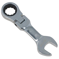 5pc Metric Stubby Flexible Ratchet Combination Spanner Set 10mm - 19mm