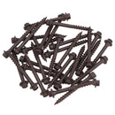 63mm Timber Sleeper Wood Screws For Railway Sleepers Hex Head Brown 30pc
